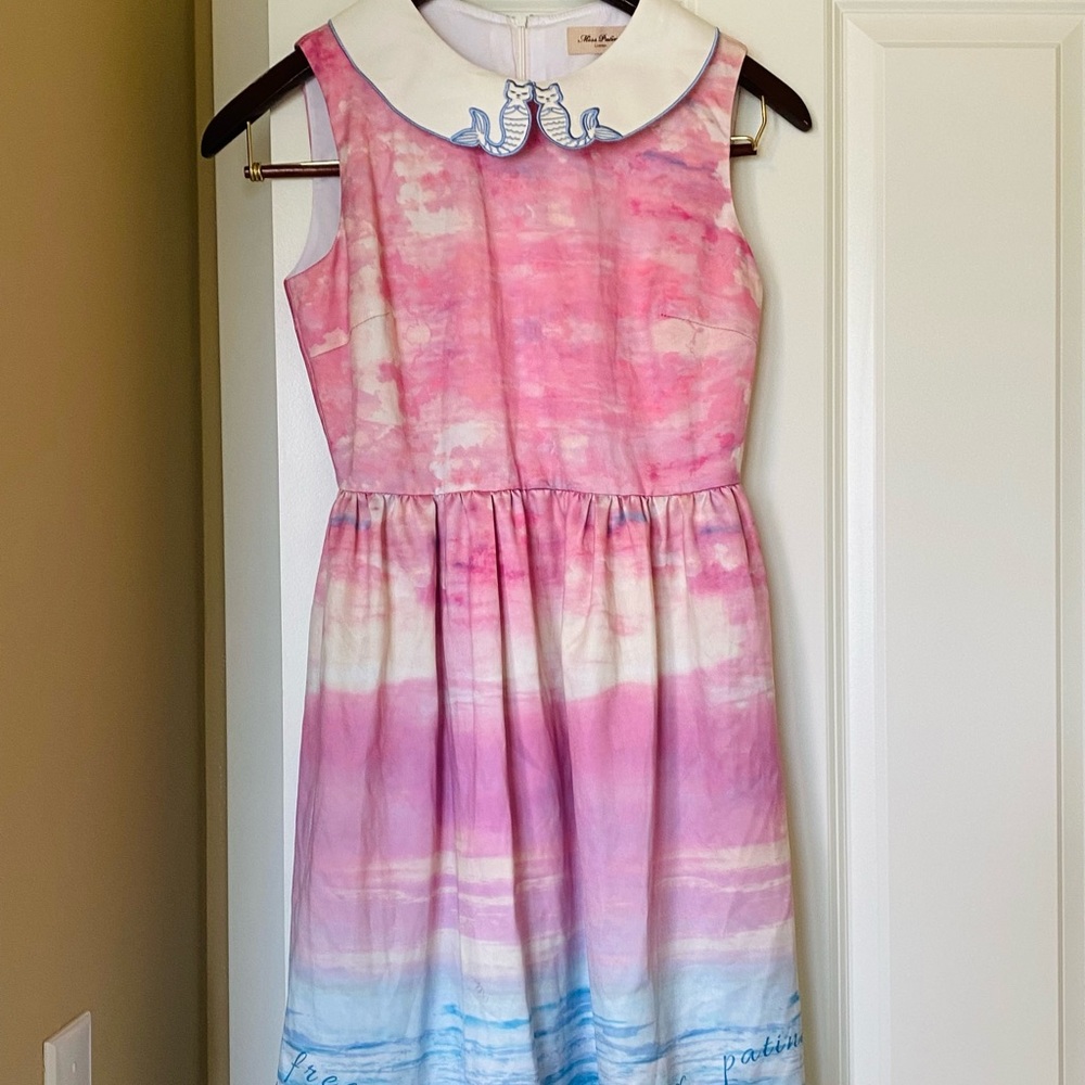 EUC Miss Patina Cat Sea Dress